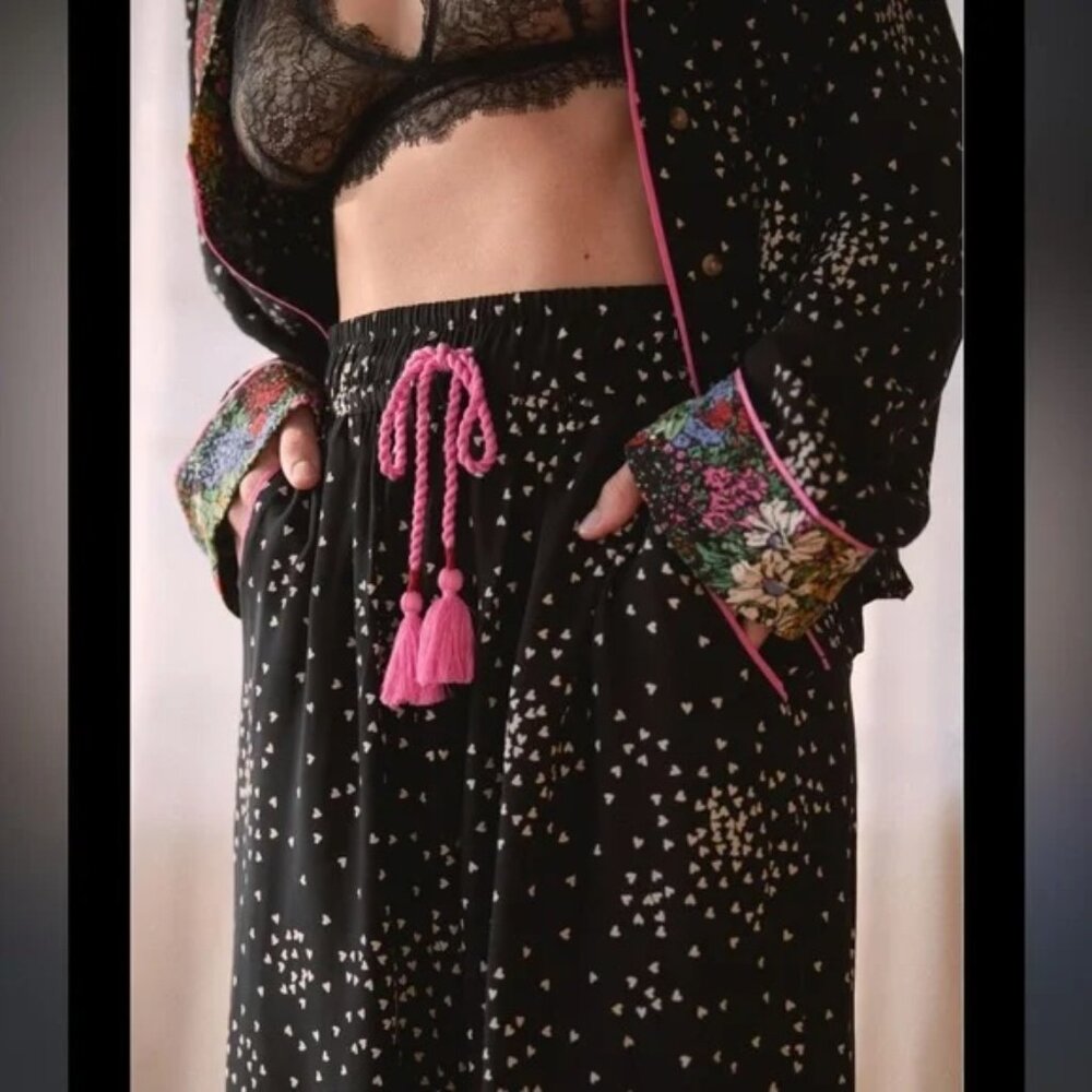 *SOLD* Anthropologie Kari Pajama Set NWOT - XS ($195) - Picture 3 of 10